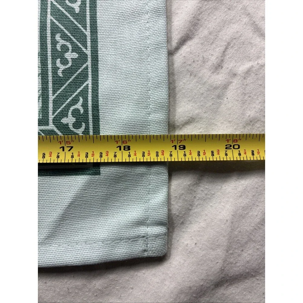 Fortnum & Mason Fine Teas Time For Tea Cotton Tea Towel Eau de Nil UK NWT